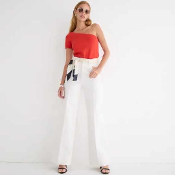 Jcrew Wide-leg denim trouser in white
Item BM338